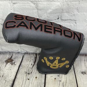 Titleist Scotty Cameron Blade Putter Headcover Golf Gray, Silver, Gold Crown